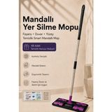 Tidy Home Mandallı Mop - 48 Adet Mop Temizlik Bezi Hediyeli