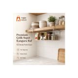 Tidy Home Premium Çelik Dolap içi Kanguru Raf Sepet Askılı Raf Düzenleyici Sepet Raf Altı Sepet 1. kalite Metal