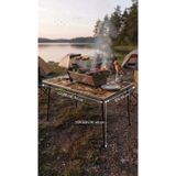 TIDY OUTDOOR Barbekü masası, Mangal masası, kamp masası, mangallı masa, piknik masası, bahçe masası, balkon masası