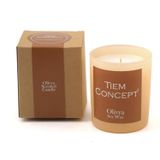 Tiem Concept Kokulu Mum - 150 gr Cam Bardak Meyve Kokulu Mum |%100 Doğal Soya Mumu | Özel Hediye Kutulu | Dekoratif, Vegan ve Parafinsiz Saf Soya Wax (Meyve)
