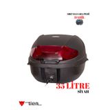 TİEN MOTOR Tien 35 Litre Motosiklet Çantası-Siyah (Sırt Dayama Pedi Dahil)