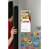 Tieni 2026 Takvimi | Buzdolabı Magnetli Takvim | Refrigerator Magnet Calendar |kd1209