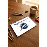 Tieni Notepad Haftalık Planlayıcı, Weekly Planner, 14x20cm, A5 50 Yaprak Kd712