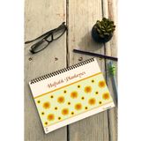 Tieni Notepad Haftalık Planlayıcı, Weekly Planner, 14x20cm, A5 50 Yaprak Kd714