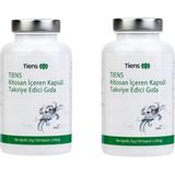 Tiens 2 Adet Tiens Kitosan İçeren Kapsül Takviye Edici Gıda Yetişkinler İçin Önerilen Form