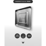 Tifer Alüminyum Çok Amaçlı Fırın Tepsisi - (Hamarat Plus Xl Uyumlu) - 35,6 x 35,6 cm