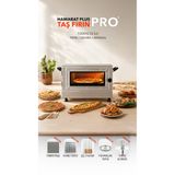 Tifer Hamarat Plus PRO Elektrikli Çift Rezistanslı Taş Fırın Bazlama, Pizza, Pide ve Lahmacun Fırını