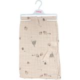 Tiffany Baby Baskılı Müslin Bebek Battaniyesi 79080 - Kahve