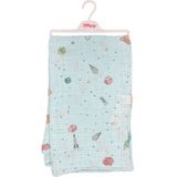 Tiffany Baby Baskılı Müslin Bebek Battaniyesi 79080 - Yeşil