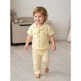 Tiffany Baby Bebek Linen Breeze Theme Pantolon Sarı 52031 - 6 - 9 Ay