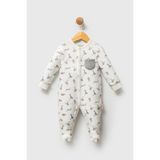 Tiffany Baby Erkek Bebek African Animals Theme Patikli Tulum Ekru 32033 - 9 - 12 Ay