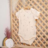 Tiffany Baby Galaxy Organic Theme Yarim Kollu Bebek Body 61008