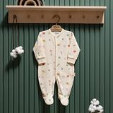 Tiffany Baby Organic Space Theme Patikli Tulum 44033 - Ekru - 6 - 9 Ay