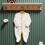 Tiffany Baby Strawberry Organik Theme Patikli Tulum 45033 - Ekru - 0 - 3 Ay