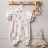 Tiffany Baby Sunny Garden Yarım Kol Kısa Bebek Tulumu 2410026