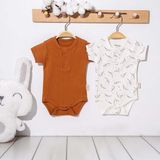 Tiffany Baby Wheat Theme 2Li Yarim Kollu Bebek Body 53008