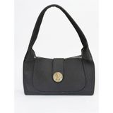 Tiffany & Tomato 128 Şık & Fonksiyonel Hobo Omuz Çantası Siyah