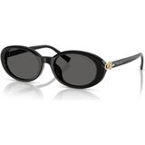 Tiffany&Co. Tf 4242D 8361S4 54 Kadın Güneş Gözlüğü Siyah Oval Çerçeve UV 400 Filtreli