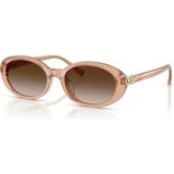 Tiffany&Co. Tifany & Co Kadın Gözlük 0TF4242D 82683B54 UV Koruma Özellikli Oval Çerçeve Nude Renk - Standart