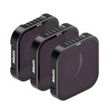 Tiffen GoPro Hero 9/10/11/12/13 Filtre Kiti için Filtreler (ND8, ND16, ND32)