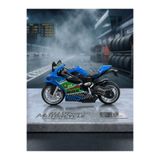 Tıfıl Toys 1:12 Ölçek Alloy Model Metal Motorsiklet – Sesli ve Işıklı Yarış Canavarı Oyuncak Motor
