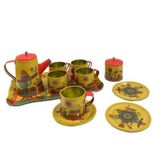 Tıfıl Toys 14 Parça Oyuncak Metal Çay Seti