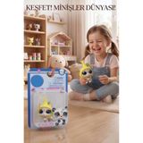 Tıfıl Toys 3 Parça Minişler Pet Shop Işıklı Toplu Kutulu Tekli Oyuncak Figürü - Limon Şapkalı Kedi