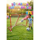 Tıfıl Toys 3'ü 1 Arada Mega Futbol Kalesi! Taşınabilir Fileli 120cm Toplu Eğlenceli Futbol Kalesi Oyun Seti