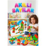 Tıfıl Toys Akıllı Sayılar 100 Parça Rakamlı Matematik İşlemli Eğitici Yapı Oyuncak Seti