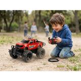 Tıfıl Toys Arazi Canavarı 1:14 Ölçülü Uzaktan Kumandalı Full Fonksiyonlu Arazi Arabası Oyuncağı Kırmızı