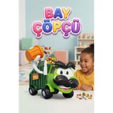 Tıfıl Toys Bay Çöpçü 42 Parçalı Çöp Kamyonlu 2-4 Kişilik Eğitici ve Eğlenceli Aile Kutu Oyun Seti