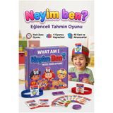 Tıfıl Toys Ben Neyim?! Türkçe-İngilizce 49 Kartlı Eğlenceli 4 Kişilik Eğitici Aile Kutu Oyunu