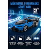Tıfıl Toys Bugatti Tasarımlı 1:14 Ölçekli Şarj Edilebilir 27 MHz Uzaktan Kumandalı 28 CM Spor Araba