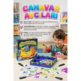 Tıfıl Toys Canavar Avcıları 25 Parçalı 2-4 Kişilik 15 Dk Oyun Süresi Eğlenceli Eğitici Aile Kutu Oyunu Seti