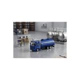 Tıfıl Toys Çek Bırak 19cm İş Makinası Temalı Tanker Detaylı Tanker Kapakları Açılabilir Oyuncak Tır Mavi