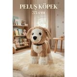 Tıfıl Toys Cesur Köpek 35cm Sevimli Konforlu: Peluş Uyku Yastığı Ve Sarılma Arkadaşı Dekoratif Oyuncak