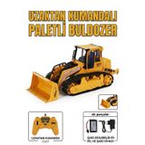 Tıfıl Toys Dev Boy Uzaktan Kumandalı 6 Fonksiyonlu Işıklı Sesli 360 Derece Dönebilen Kepçeli İş Makinesi