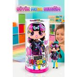 Tıfıl Toys Fashion Decora Girlz Sürpriz Aksesuarlı Eklem Bükülebilir Oyuncak Bebek - Çıkartma ve Stil Seti