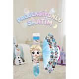 Tıfıl Toys Frozen Karlar Ülkesi Elsa Ve Anna Karakterli 24 Farklı Görüntü Projeksiyonlu Çocuk Kol Saati