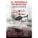 Tıfıl Toys Hareket Sensörlü Kumandalı Şarjlı Kırmızı Helikopter - Oyuncak Helikopter