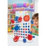 Tıfıl Toys Hedef 5! 56 Parçalı 2 Kişilik Mantık Zeka ve Strateji Geliştiren Eğitici Renkli Aile Kutu Oyunu