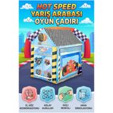 Tıfıl Toys Hot Speed İç ve Dış Mekan Çocuk Oyun Çadırı - Dayanıklı Pratik ve Kolay Kurulumlu