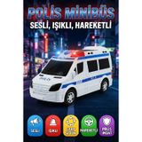 Tıfıl Toys Işıklı ve Sesli Çarp-Dön Fonksiyonlu Polis Acil Kurtarma Aracı – Eğitici ve Eğlenceli Oyuncak Araba