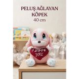 Tıfıl Toys Kalpli Üzgün Köpek 40 cm Sevimli Konforlu: Peluş Uyku Yastığı Ve Sarılma Arkadaşı Dekoratif Oyuncak