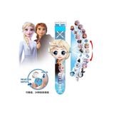 Tıfıl Toys Kartelalı Frozen Saat 3039,elsa Projeksiyonlu Saat