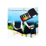 Tıfıl Toys Kayıt Yapabilen 27 Tuşlu Katlanabilir Renkli Oyuncak Org Piyano - Oyuncak Piyano MY025