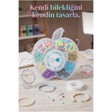 Tıfıl Toys Kendin Yap Eğitici ve Eğlenceli Takı Seti Elma Kutulu Tasarım ile Eğlence Dolu Tasarım Dünyası