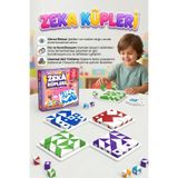 Tıfıl Toys Kubix Zeka Küpleri! 70 Oyun Kartı ve 64 Küplü Akıl ve Mantık Geliştirici Eğitici Zeka Oyun Seti