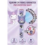 Tıfıl Toys Kurmi 24 Farklı Karakter Projeksiyonlu Çocuk Kol Saati Eğitici ve Eğlenceli Çocuk Saati