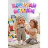 Tıfıl Toys Lucia Girl Konuşan 35 cm - Etkileşimli Kolları Bacakları ve Kafası Et Kutulu Oyuncak Bebek